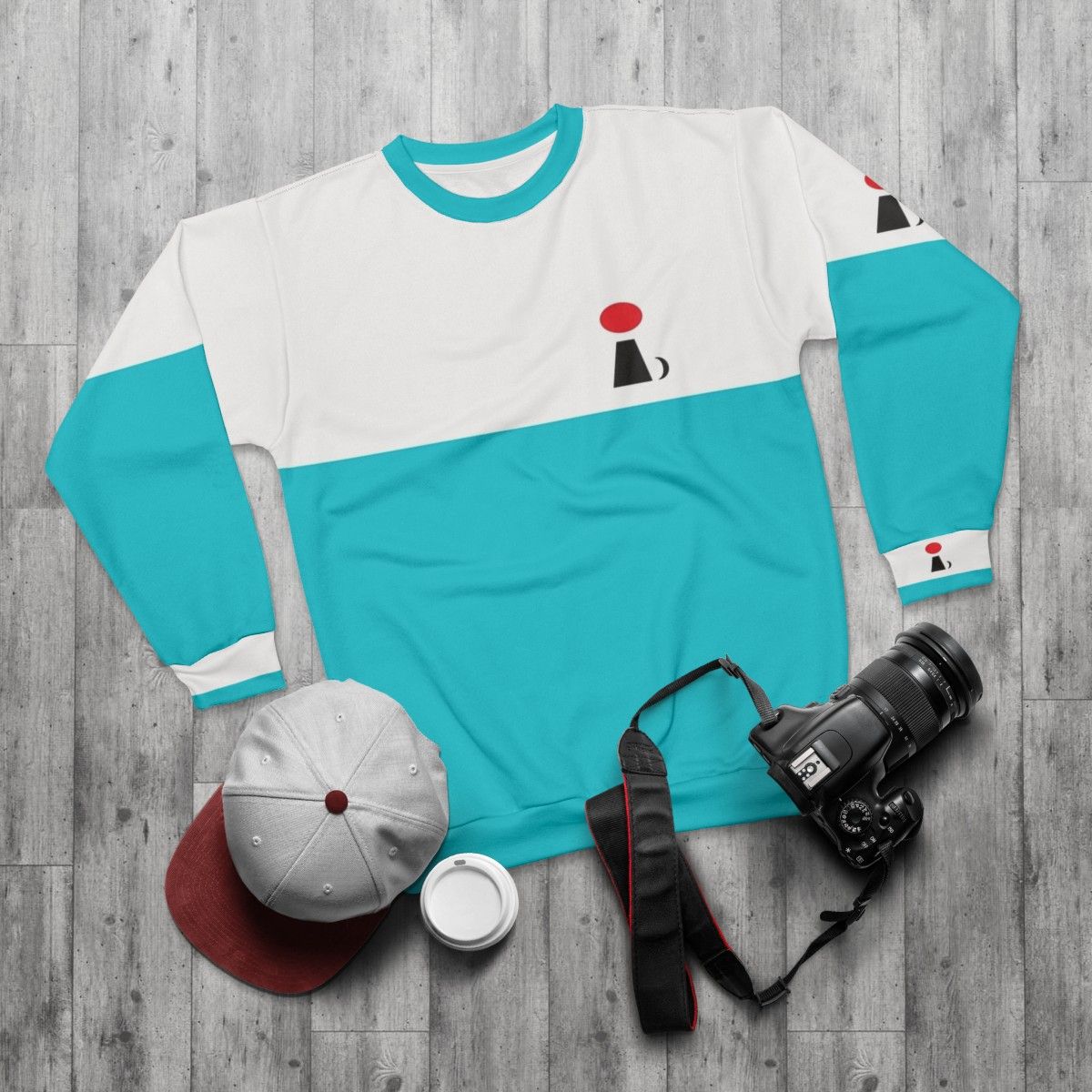 Incrediboy Sweatshirt featuring the villain from Disney Pixar's The Incredibles - flat lay