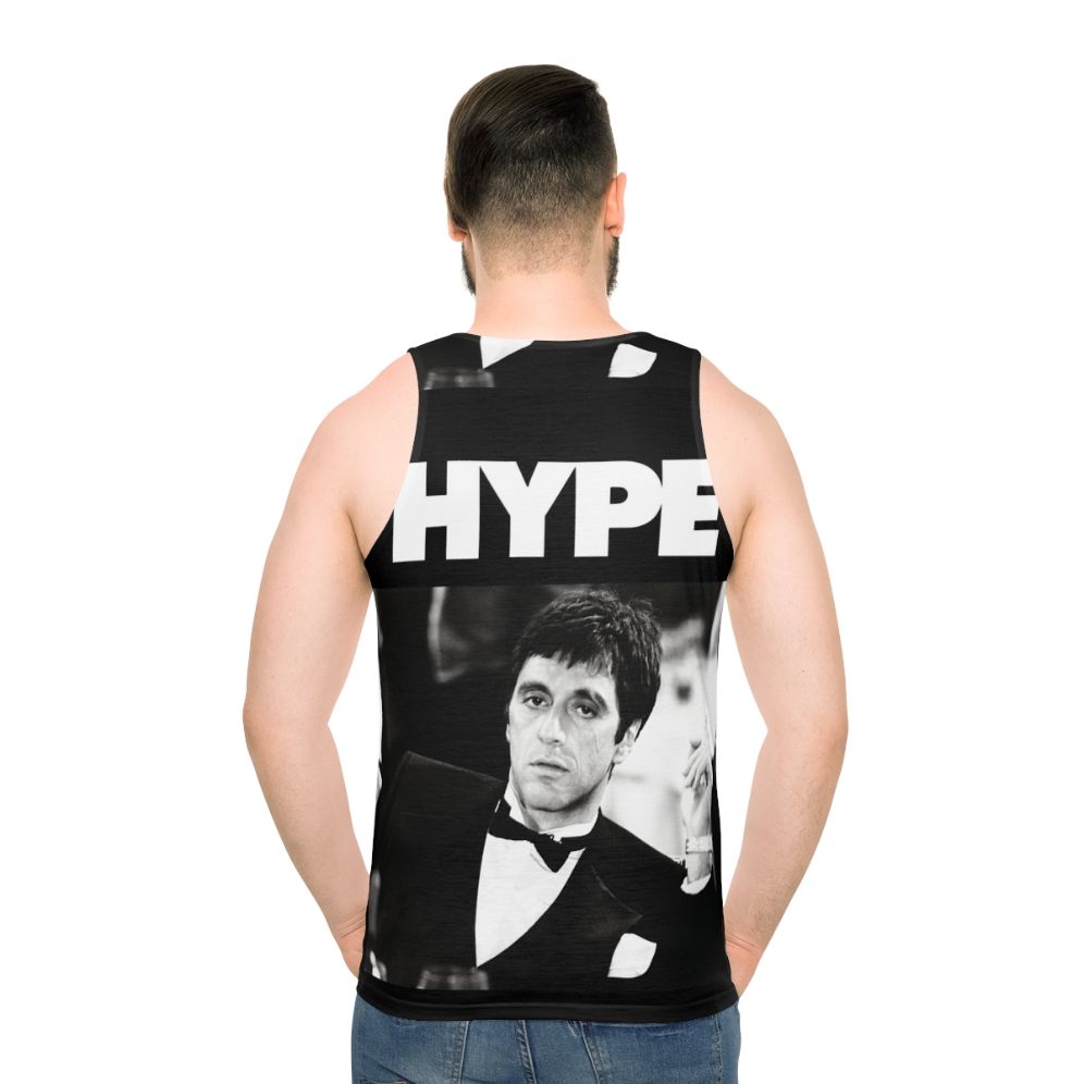 Scarface Inspired Unisex Tank Top - men back