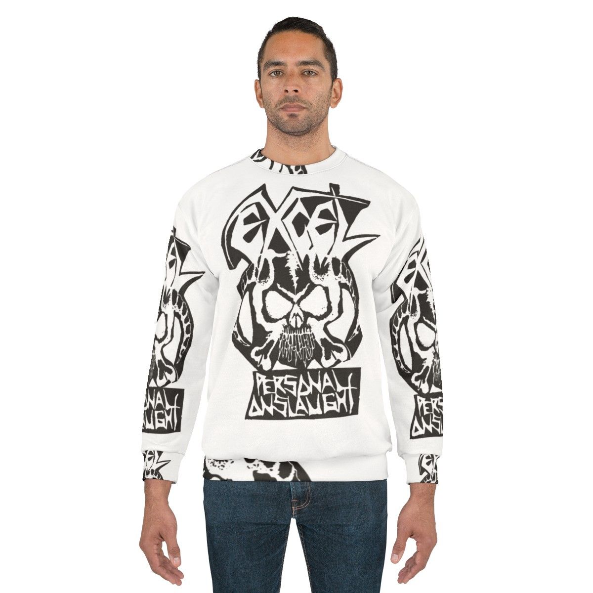 Excel Band Thrash Metal Crossover Sweatshirt - men