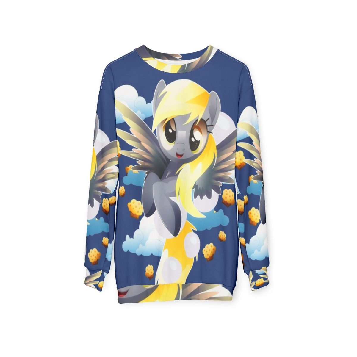 Derpy Muffins My Little Pony Sweatshirt - hanging