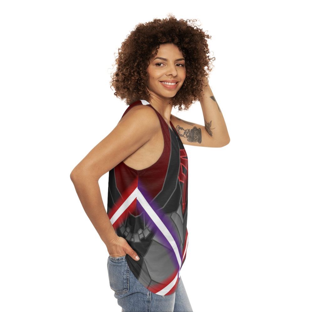 Unisex Dark Warrior Star Wars Tank Top - women side