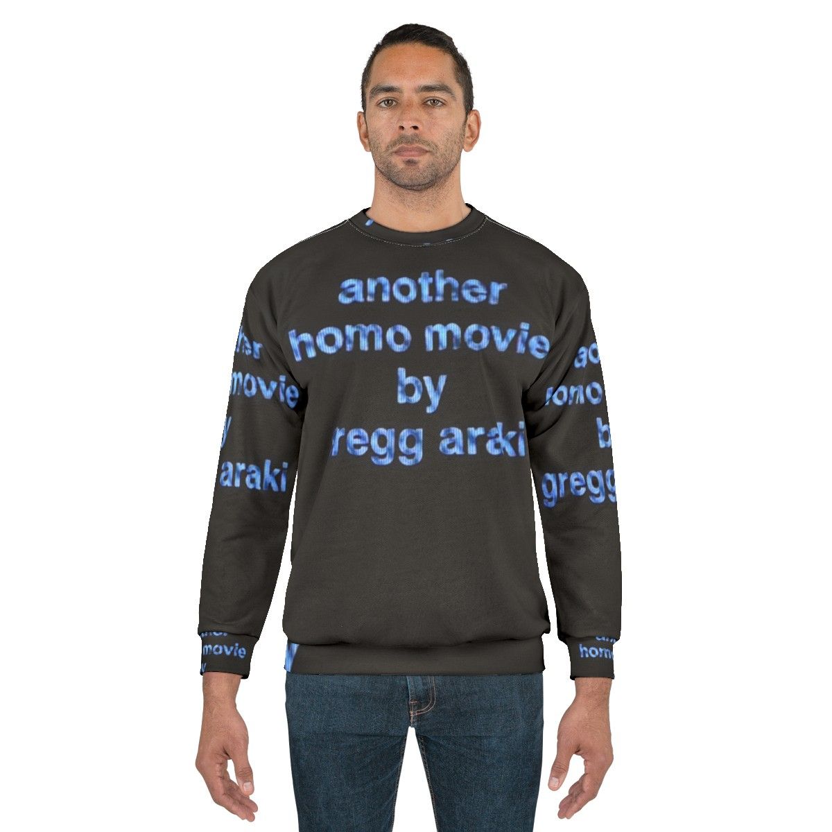 Gregg Araki LGBT film inspired graphic sweatshirt - men