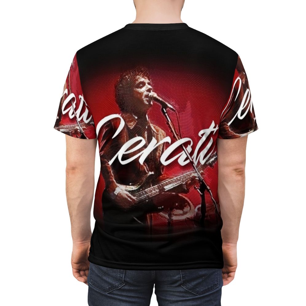 Gustavo Cerati inspired music t-shirt for fans and music lovers - men back