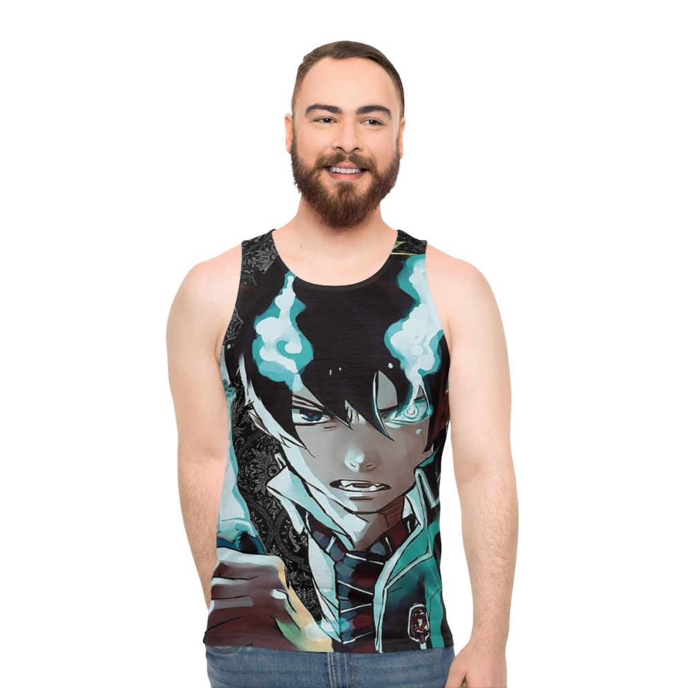 Blue Exorcist Unisex Tank Top - men