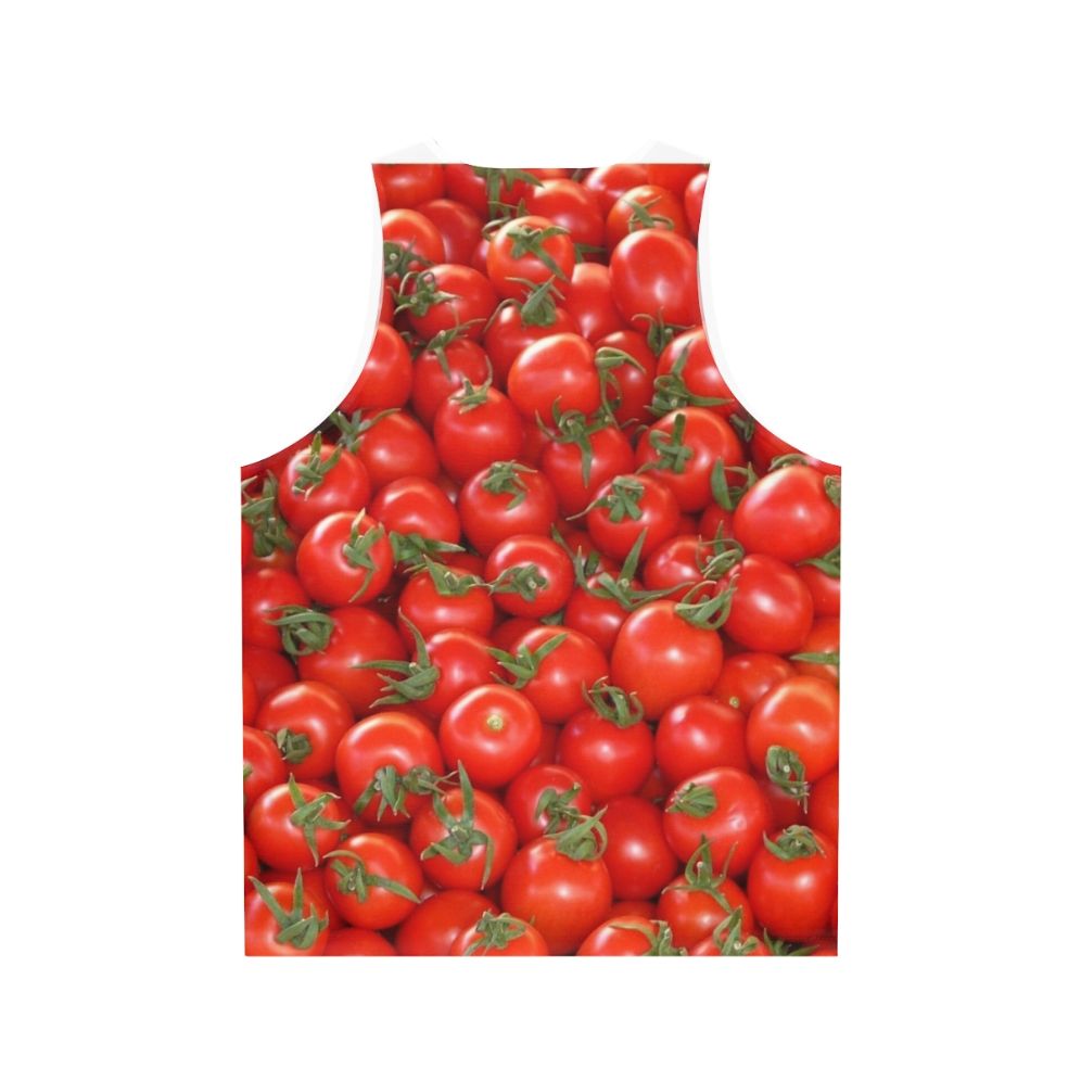 Tomatoes Unisex Tank Top - Back