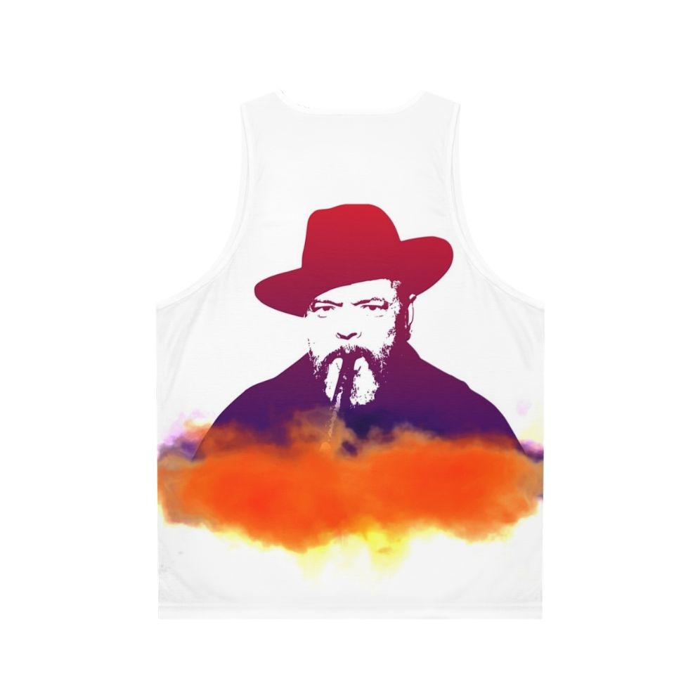 Orson Welles Unisex Tank Top - Back