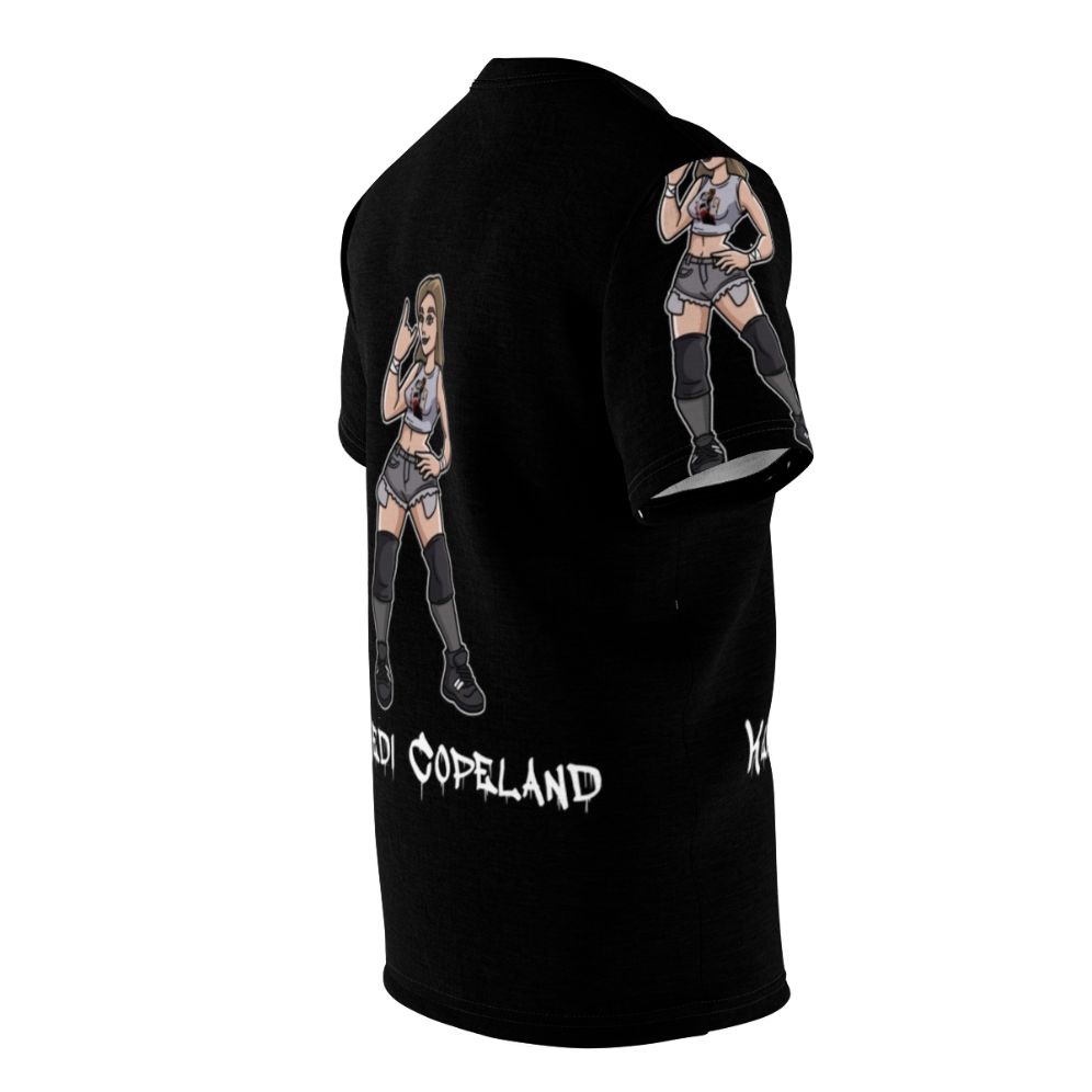 Custom wrestling t-shirt featuring Kennedi Copeland design for wrestling fans - men right