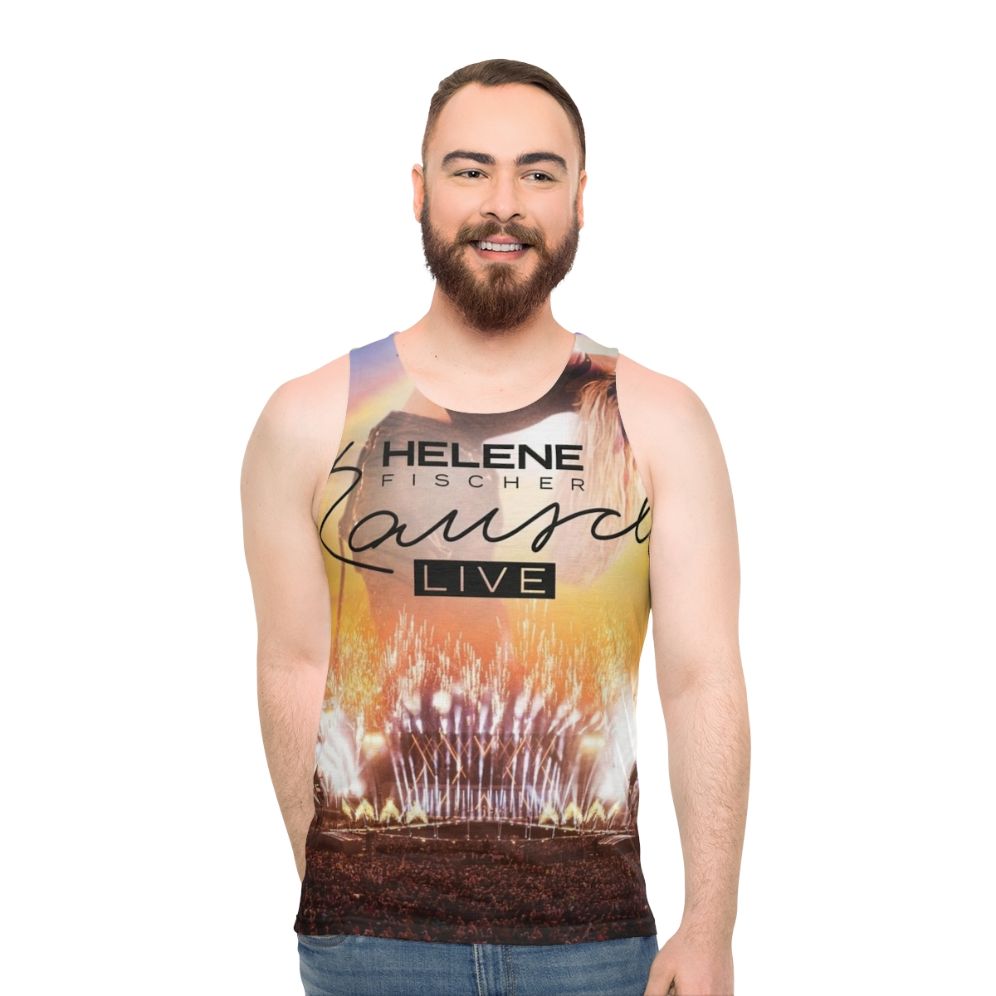 Helene Fischer Concert Unisex Tank Top - men