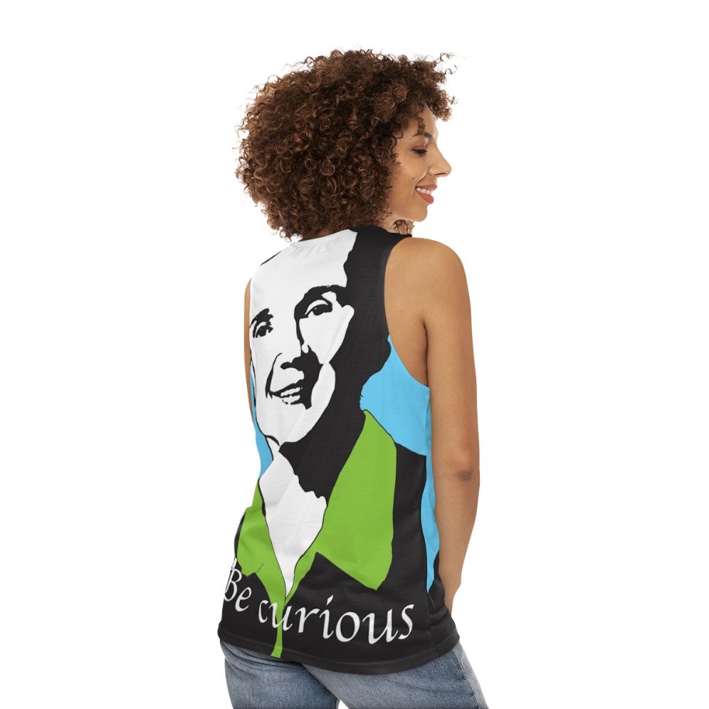 Rachel Carson Unisex Tank Top - women back