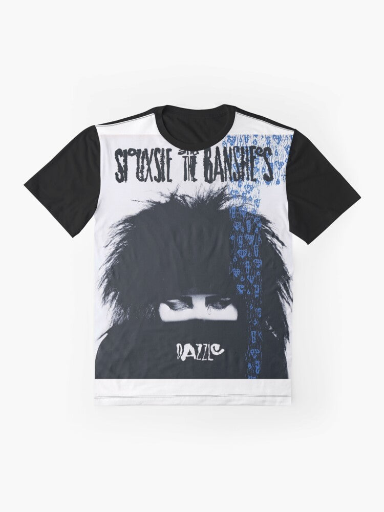 Siouxsie and the Banshees Goth Punk Graphic T-Shirt - Flat lay