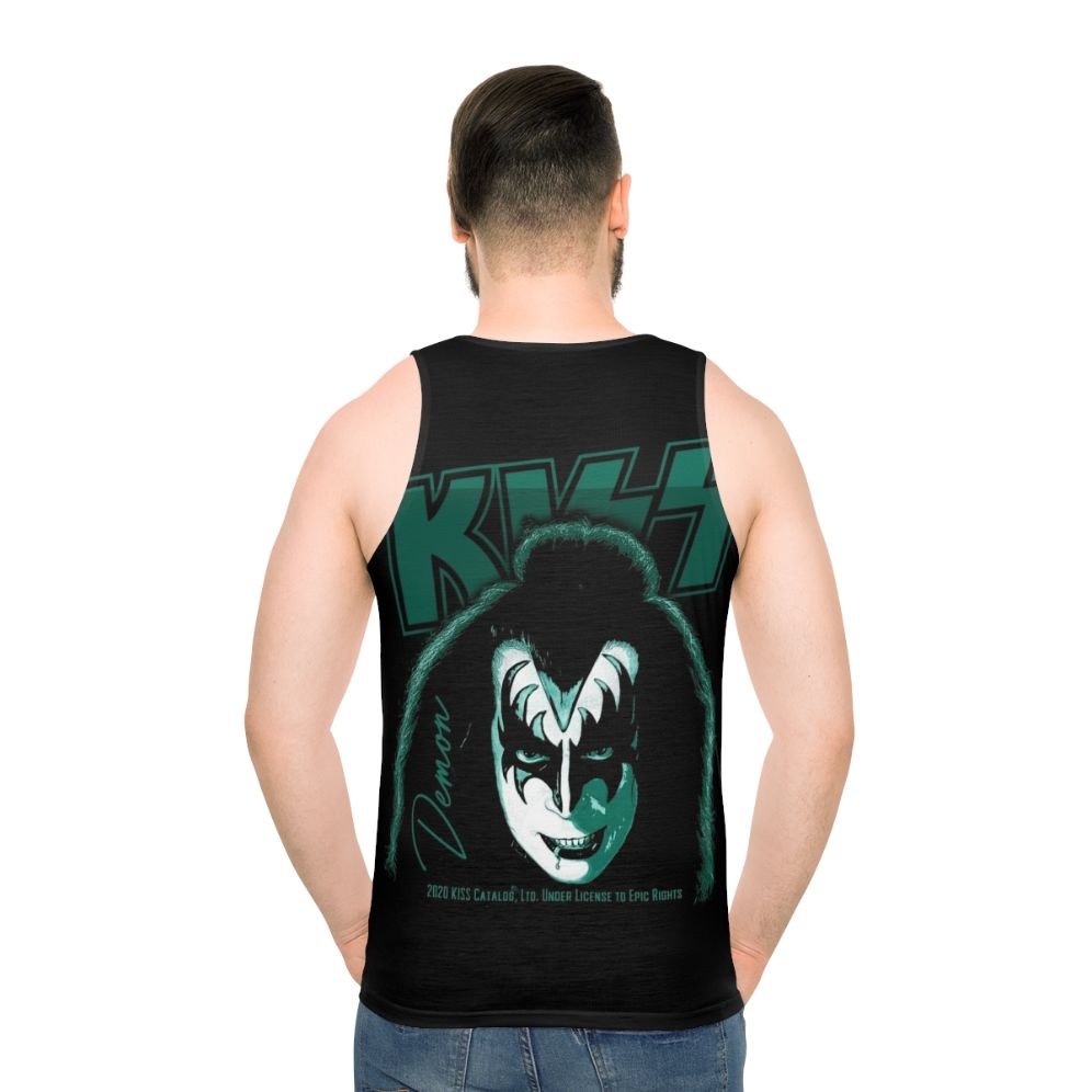 Demon Kiss Rock Band Unisex Tank Top - men back