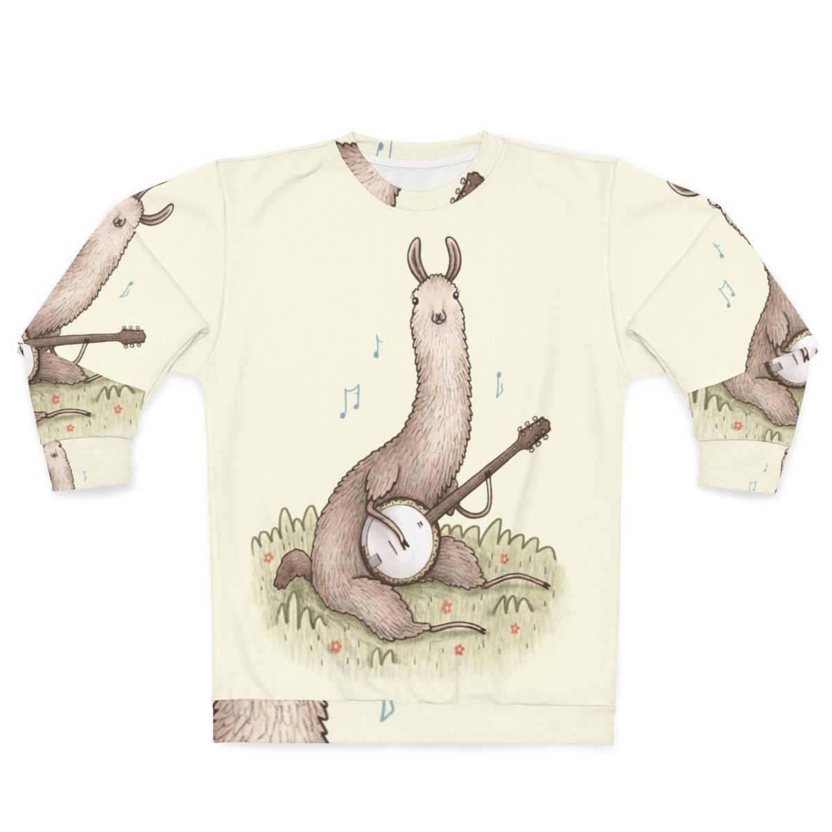 Banjo Llama Sweatshirt