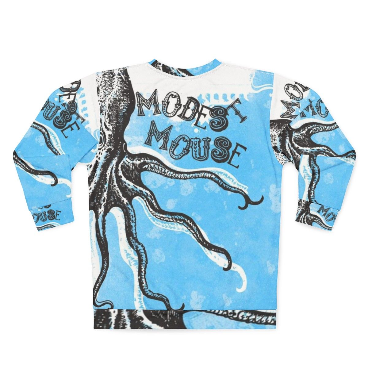 Modest Mouse Octopus Graphic Sweatshirt - Back