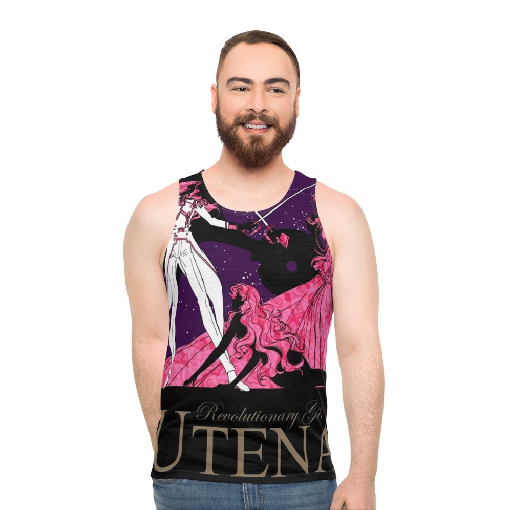 Revolutionary Girl Utena Anime Tank Top - men