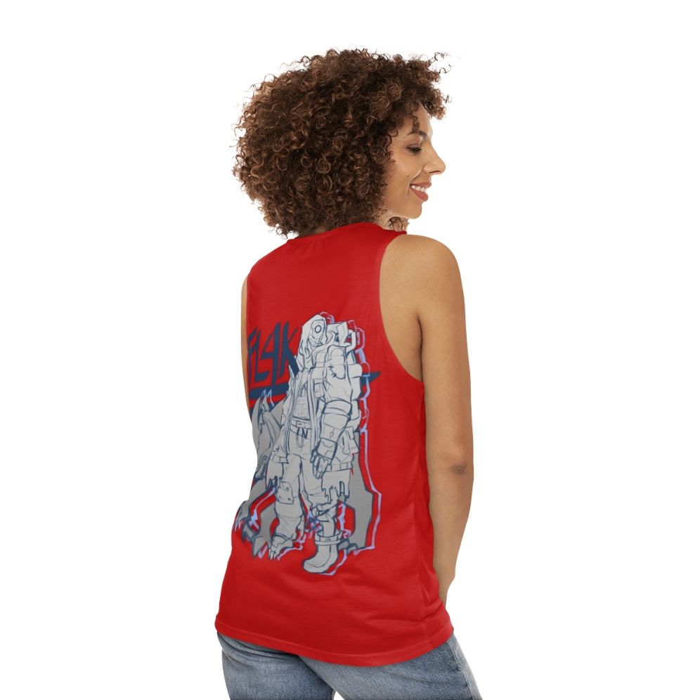 Borderlands 3 Fl4k Unisex Gaming Tank Top - women back