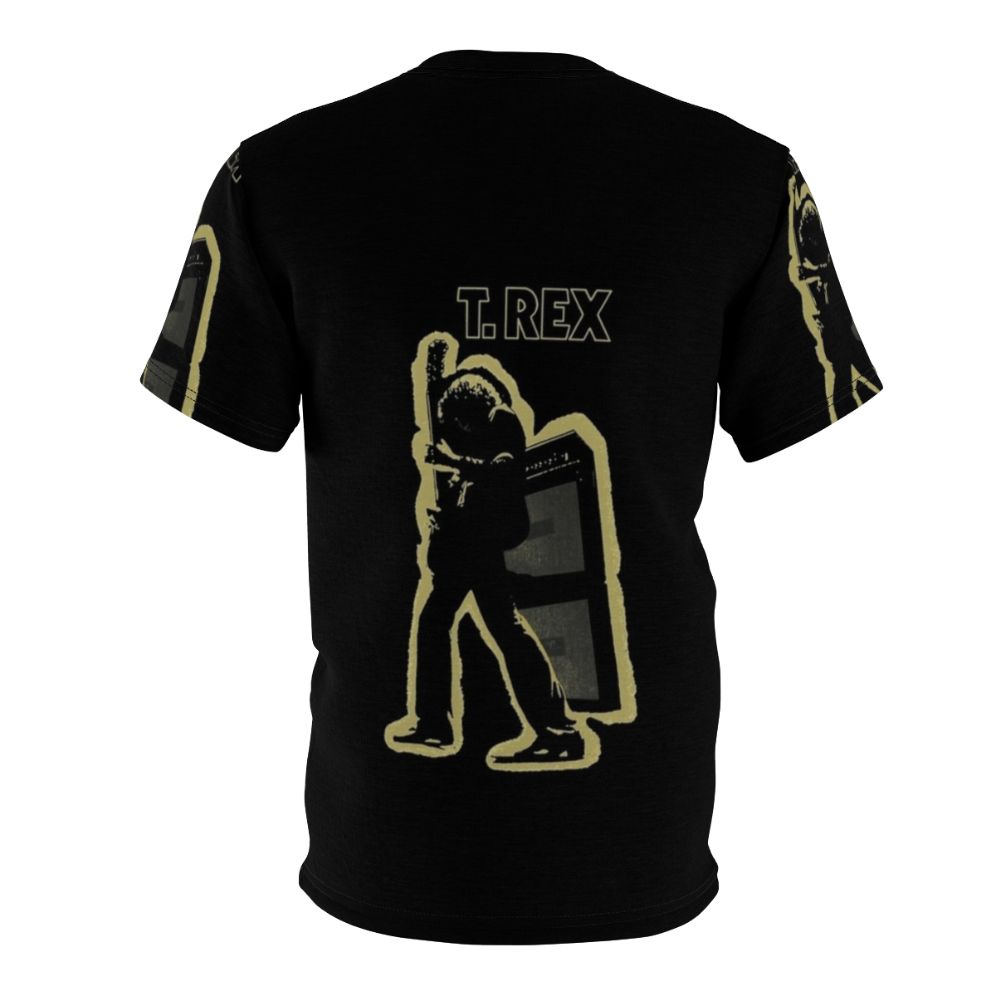 Retro Electric Warrior T-Shirt featuring a vintage-inspired graphic design with T. Rex and glam rock influences - Back