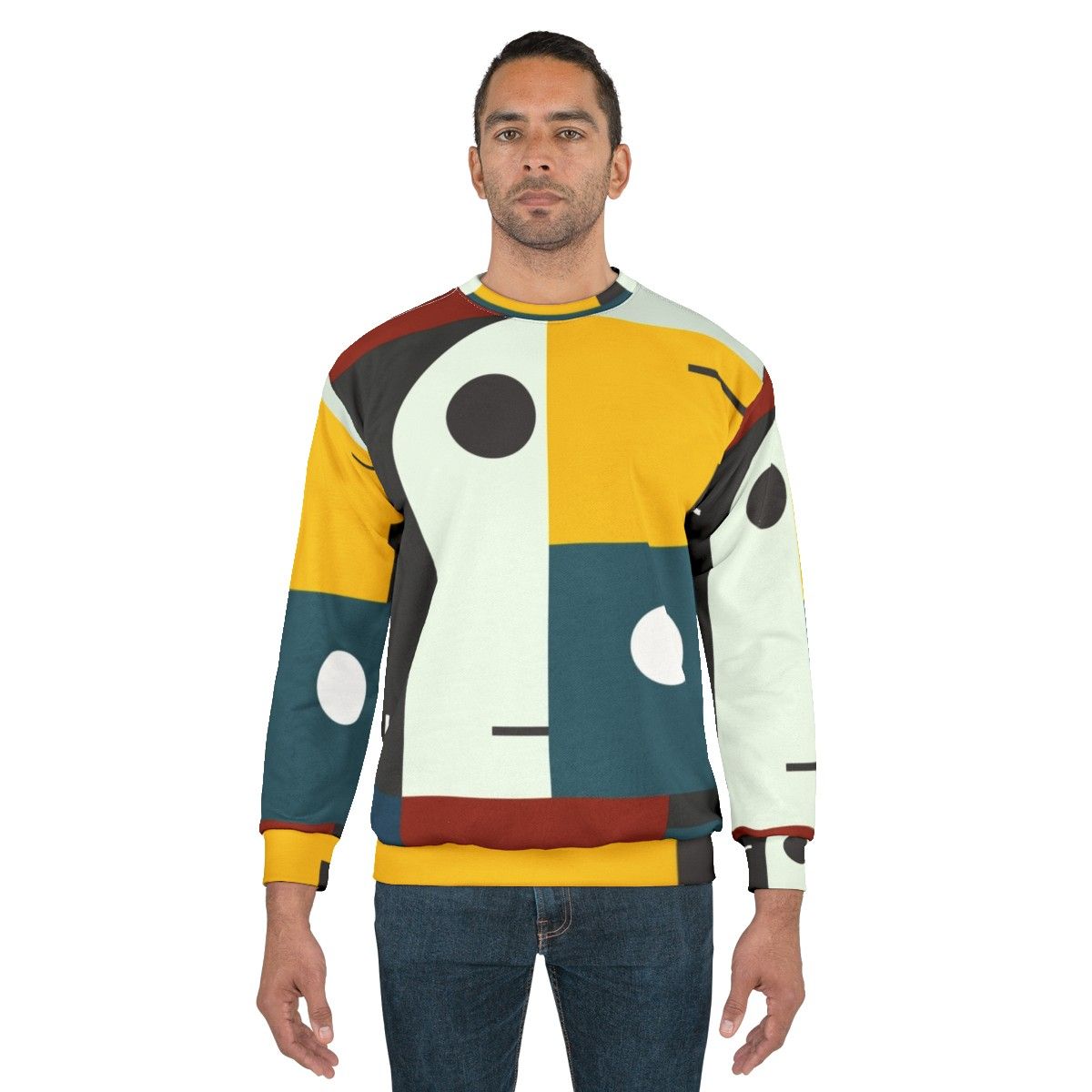 Bauhaus Inspired Modernist Sweatshirt - men