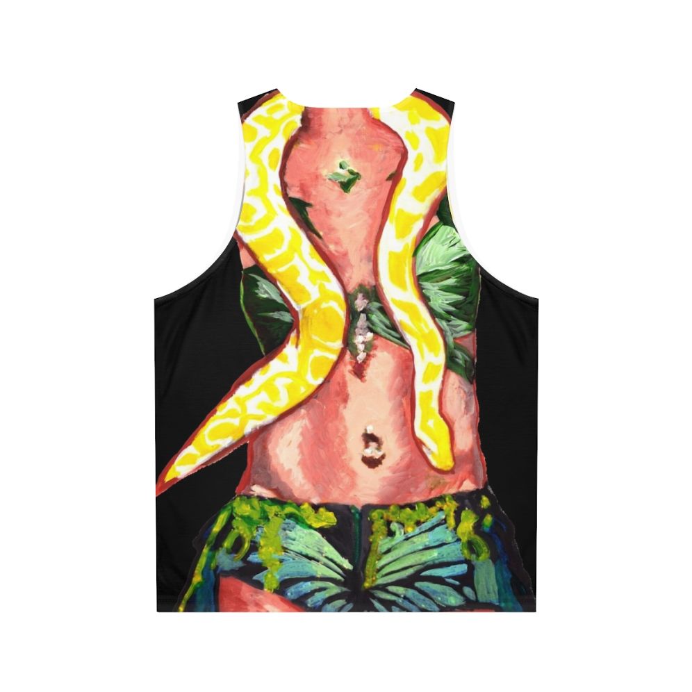 Unisex Snake 4 U 90s Pop Art Tank Top - Back