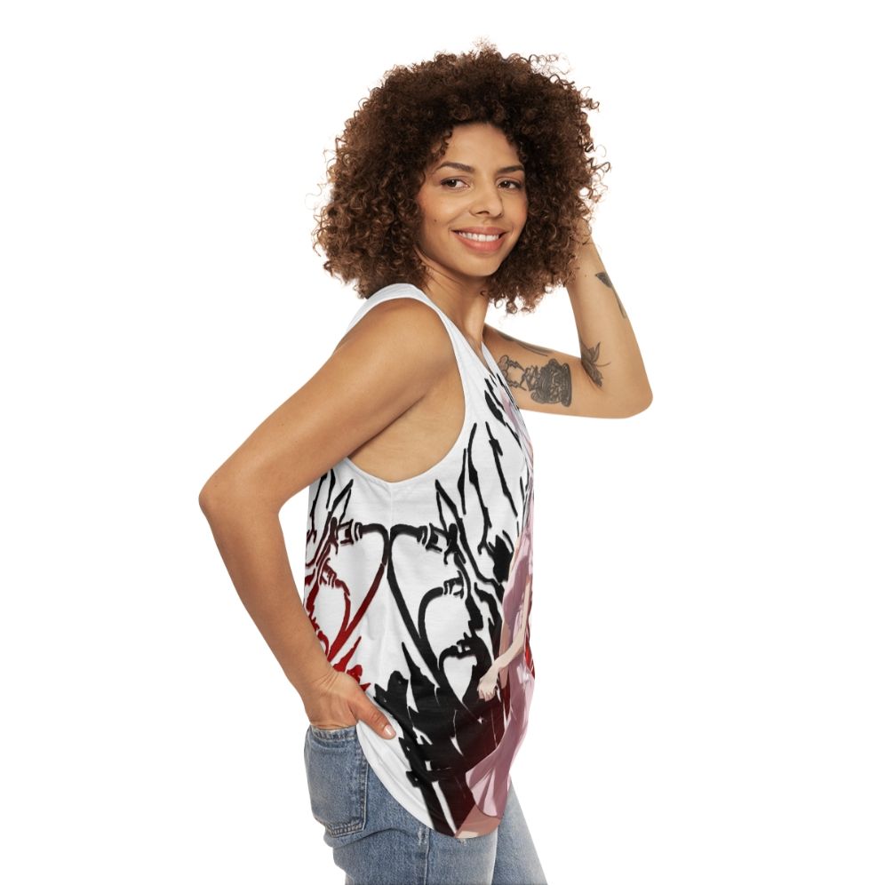 Code Vein Nurse Io Unisex Tank Top - women side