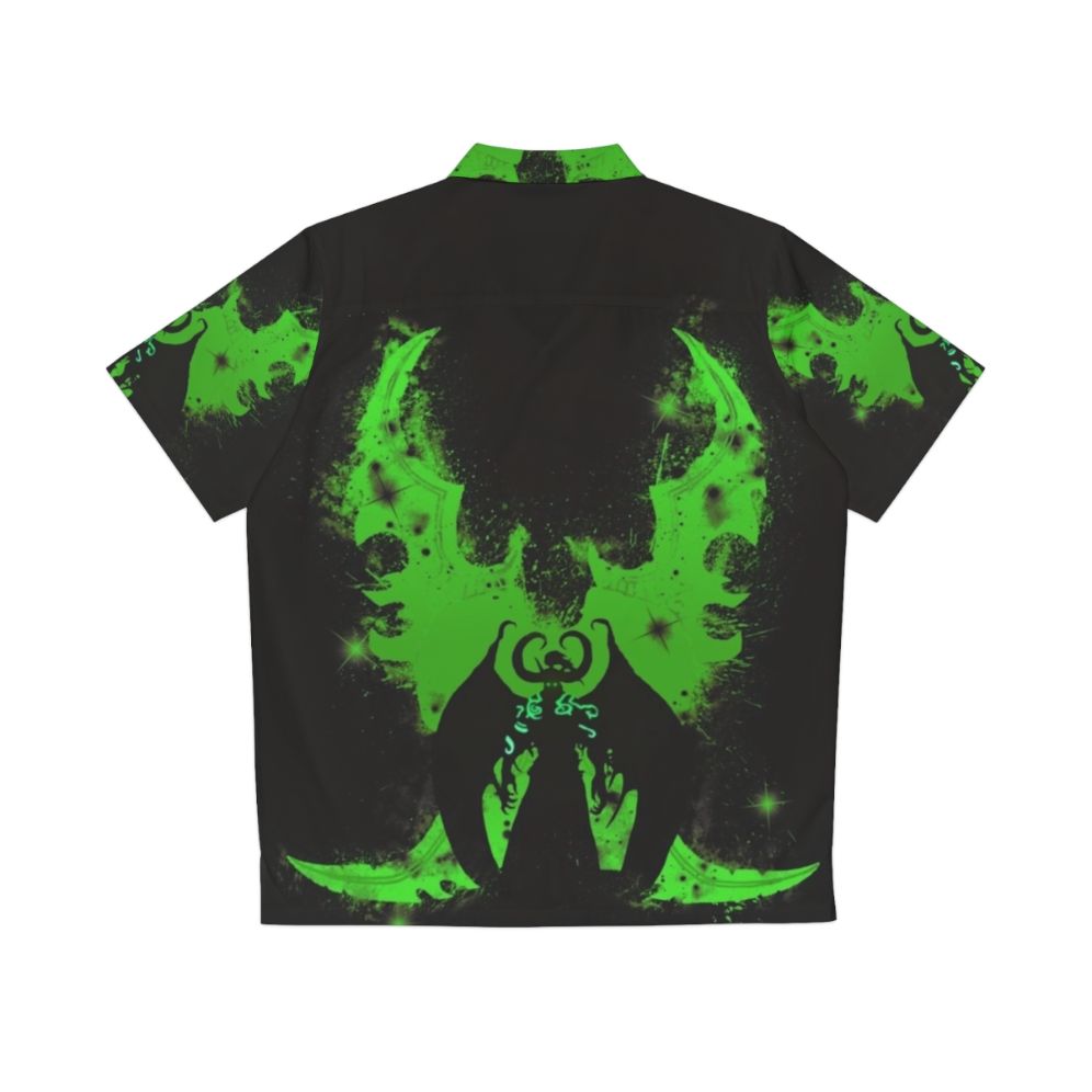 World of Warcraft Demon Hunter Hawaiian Shirt - Back