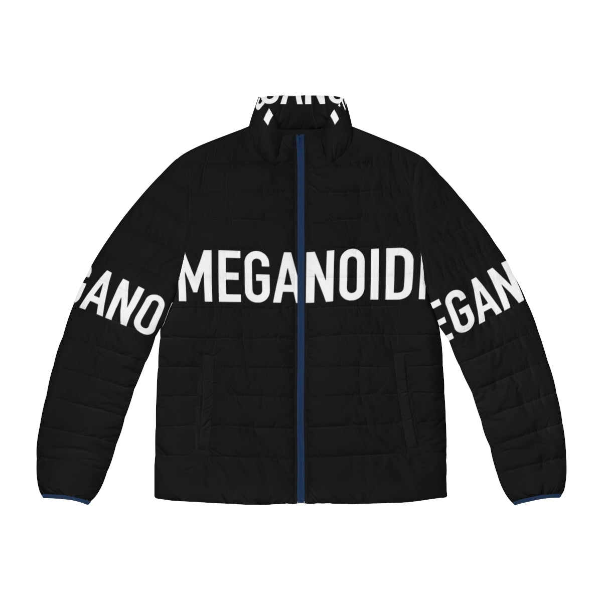 Meganoidi Italian Rock Band Puffer Jacket