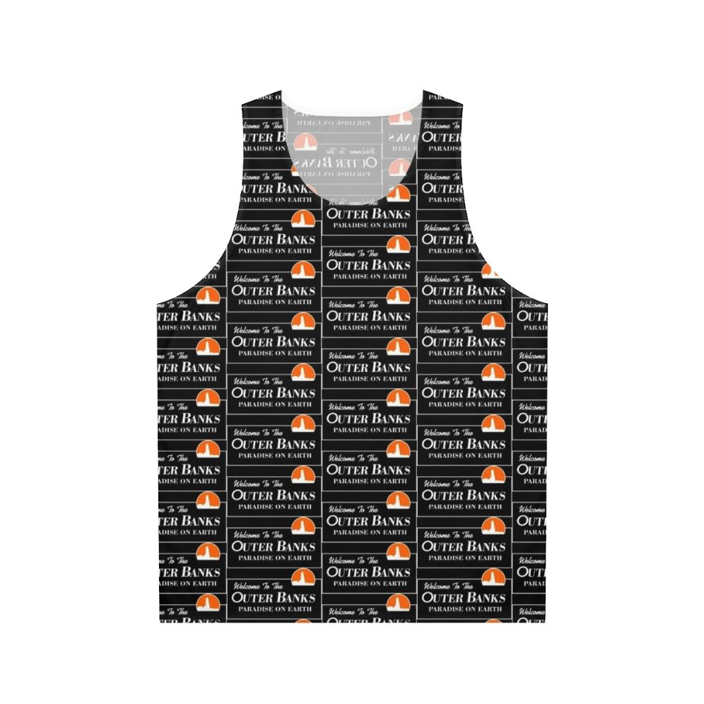 Outer Banks Unisex Tank Top with Welcome Sign Design