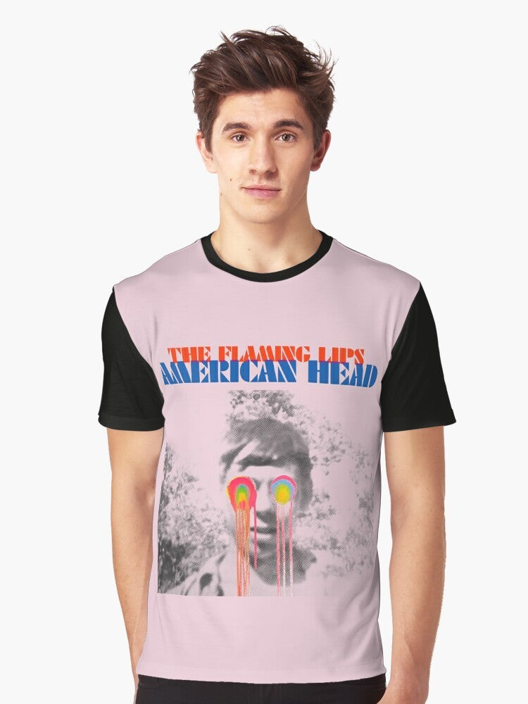 The Flaming Lips American Head Graphic T-Shirt - Men