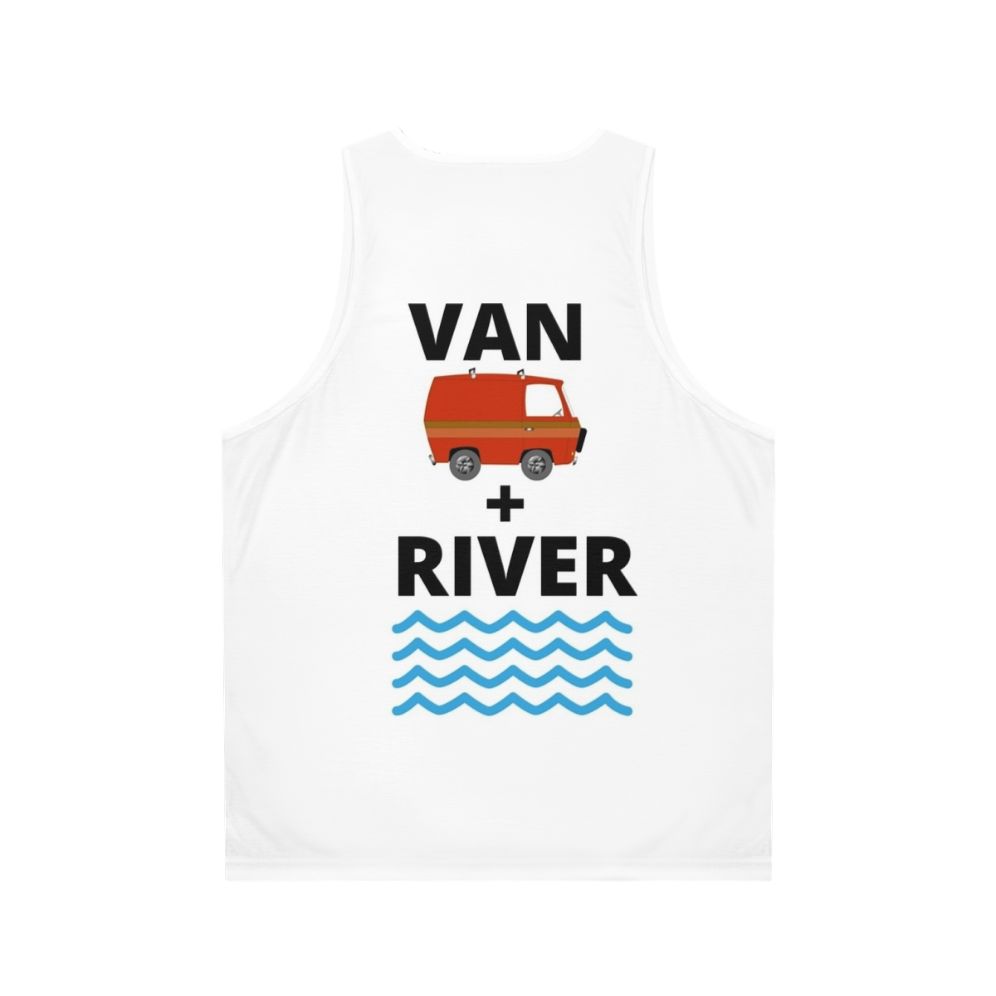 Unisex Van Life River Tank Top - Back