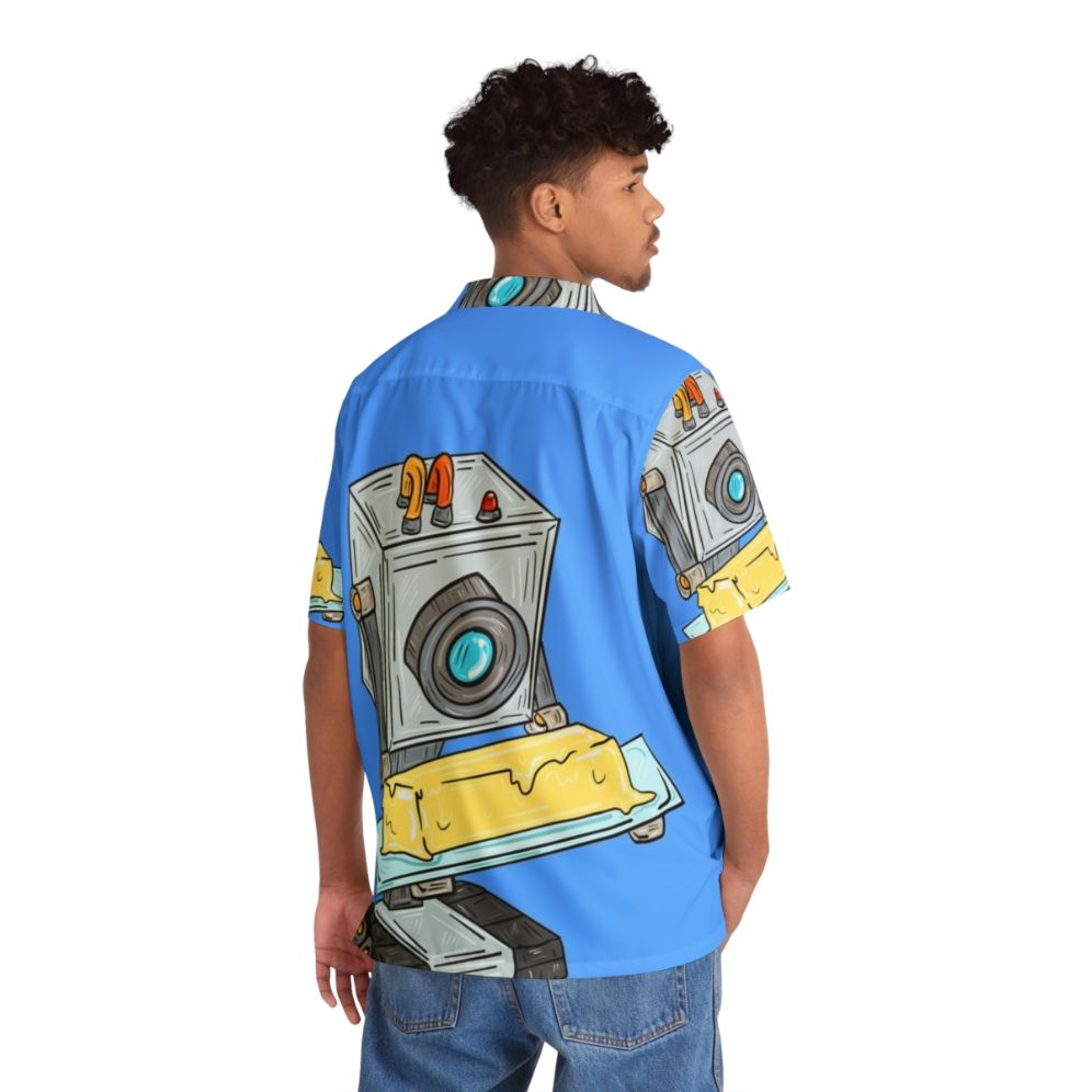 Butter Robot Hawaiian Shirt - People Back