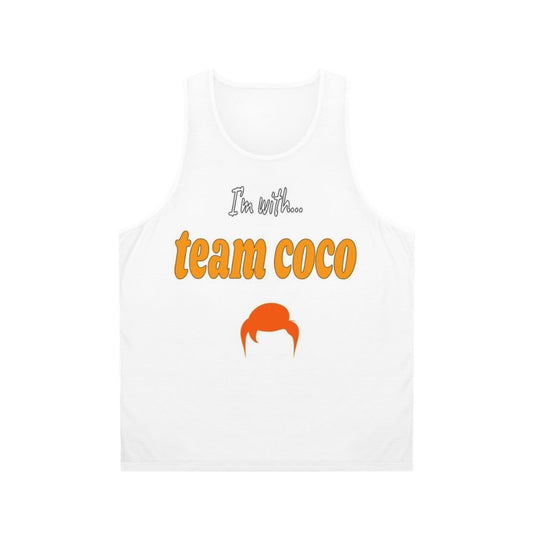 Team Coco Thick Font Unisex Tank Top