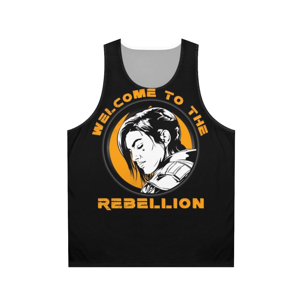 Gina Carano Inspired Mandalorian Unisex Tank Top