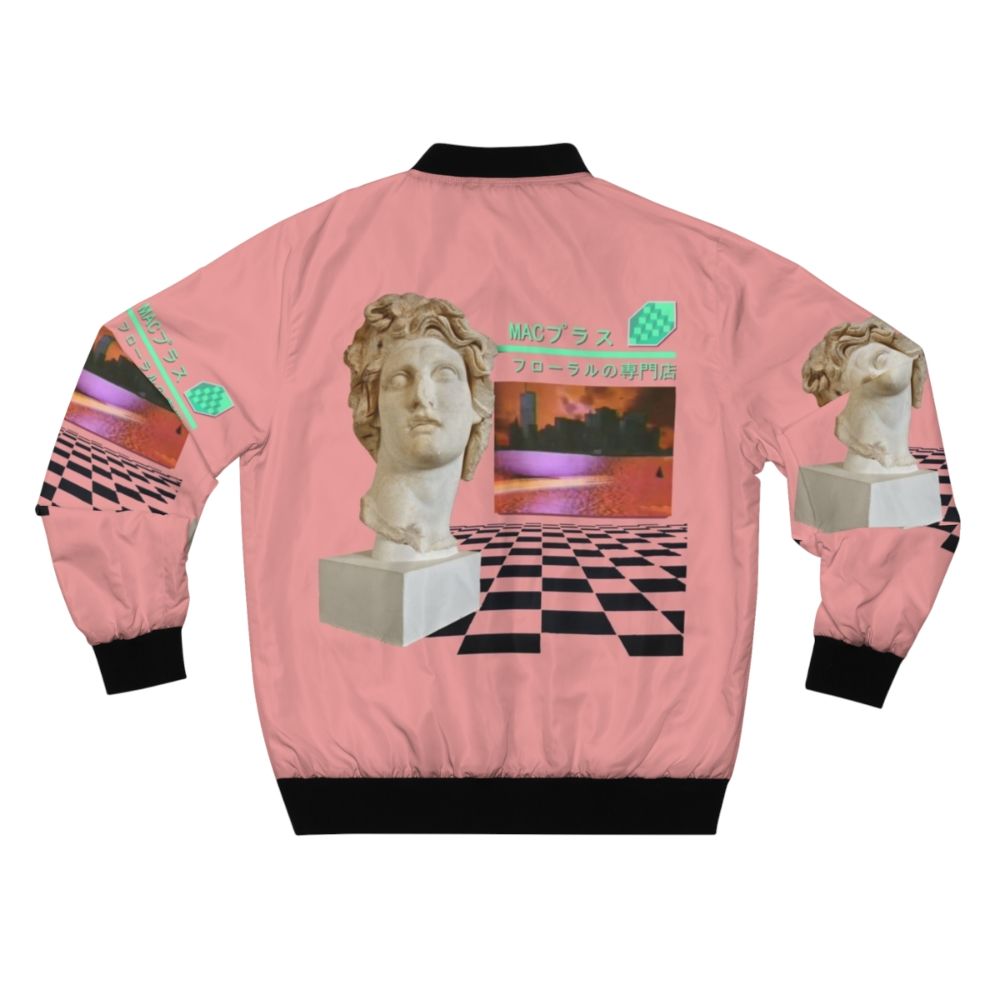 Macintosh Plus Floral Shoppe Bomber Jacket - Back