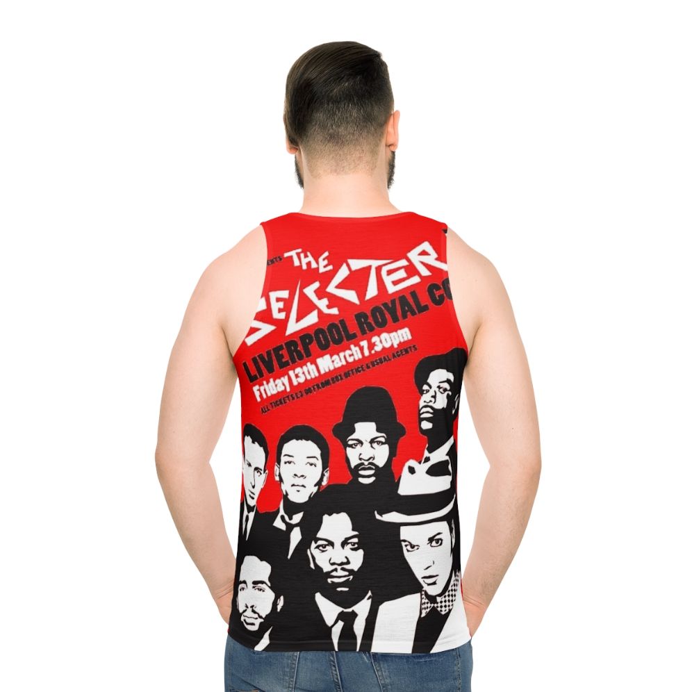 Unisex The Selecter Skinhead Tank Top - men back