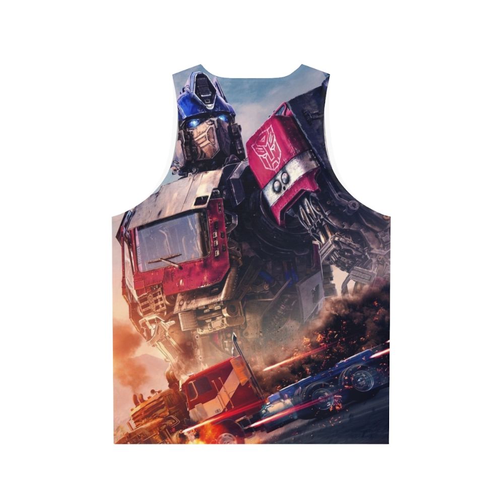 Transformers Rise of the Beasts Unisex Tank Top - Back