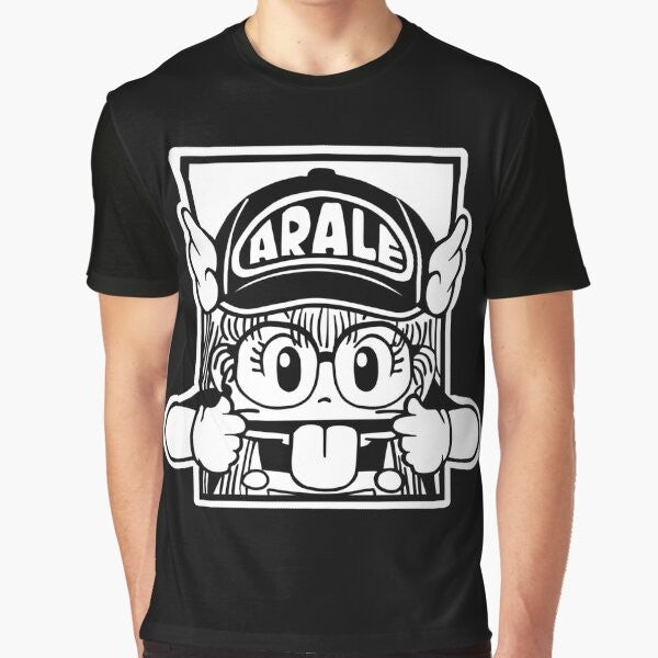 Retro Arale Dr. Slump Anime Graphic T-Shirt