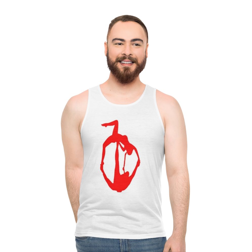 Acroyoga unisex tank top for fitness and yoga - men