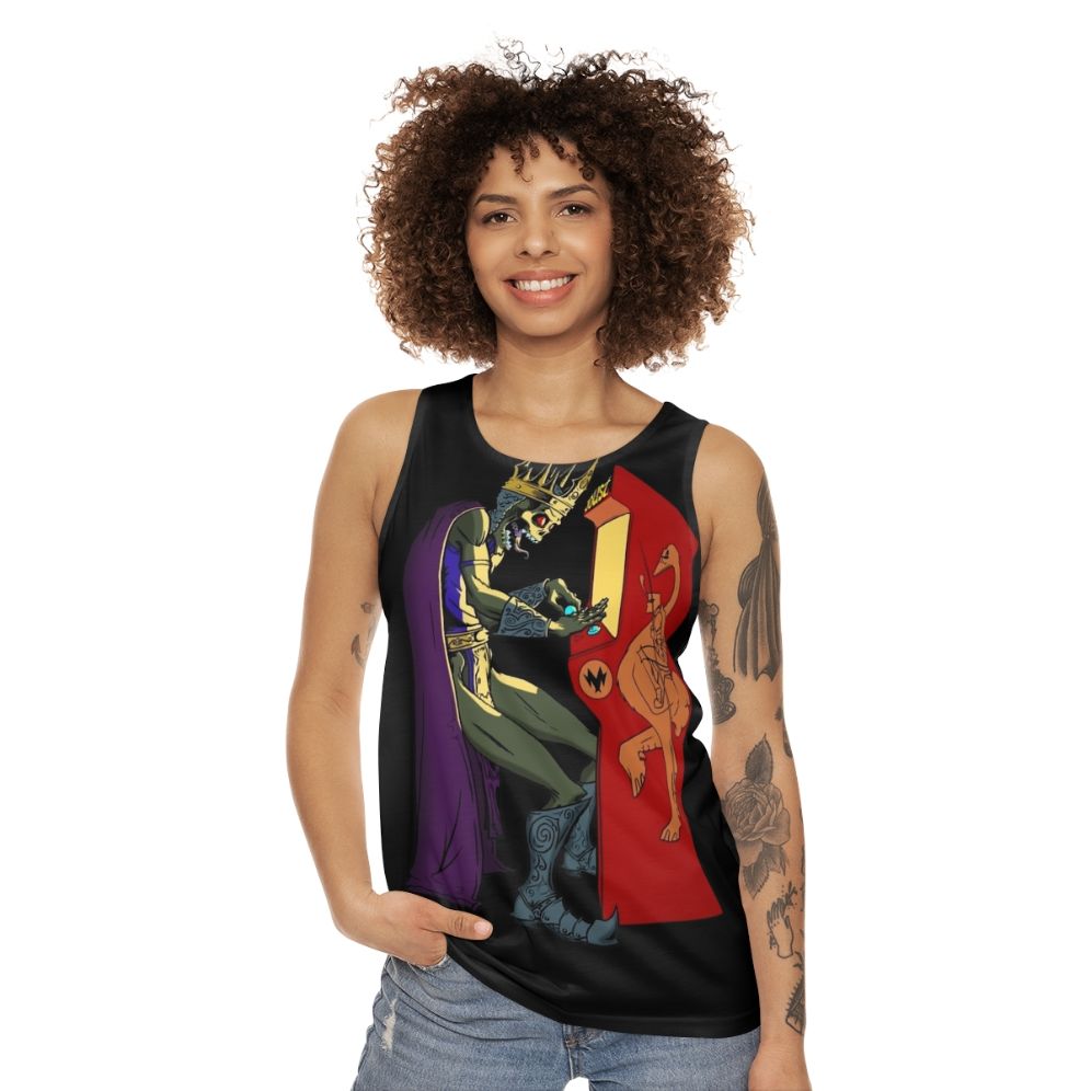 Ready Player One Parzival and Art3mis Unisex Tank Top - women