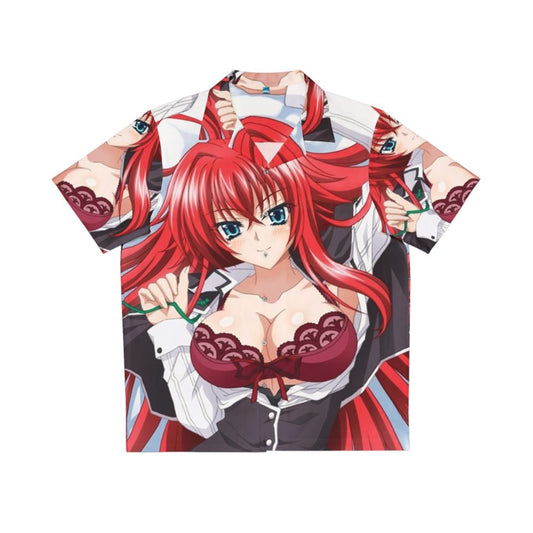 Rias Gremory Anime Hawaiian Shirt