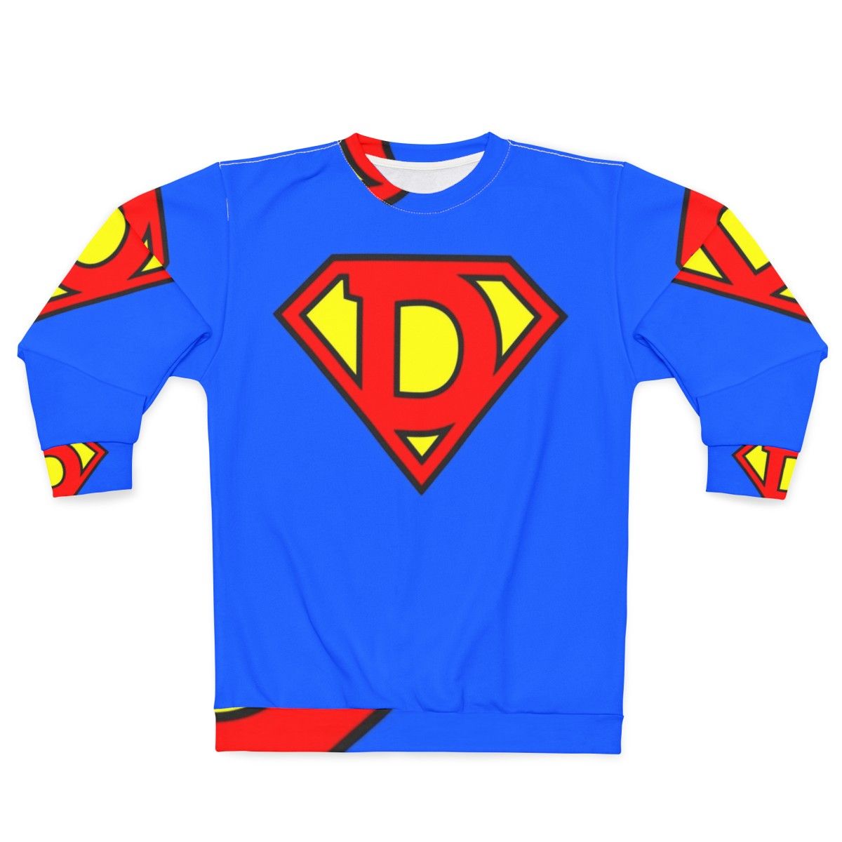 Super Letter "D" Comic Book Sweatshirt