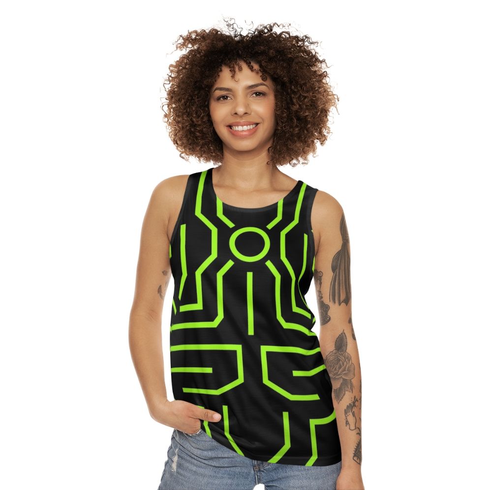 Upgrade Unisex Superhero Circuit Board Tank Top - women