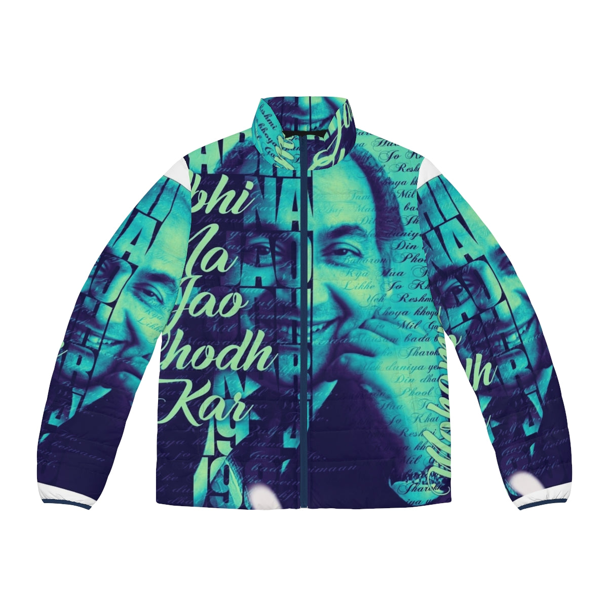 Mohd Rafi Inspired Puffer Jacket