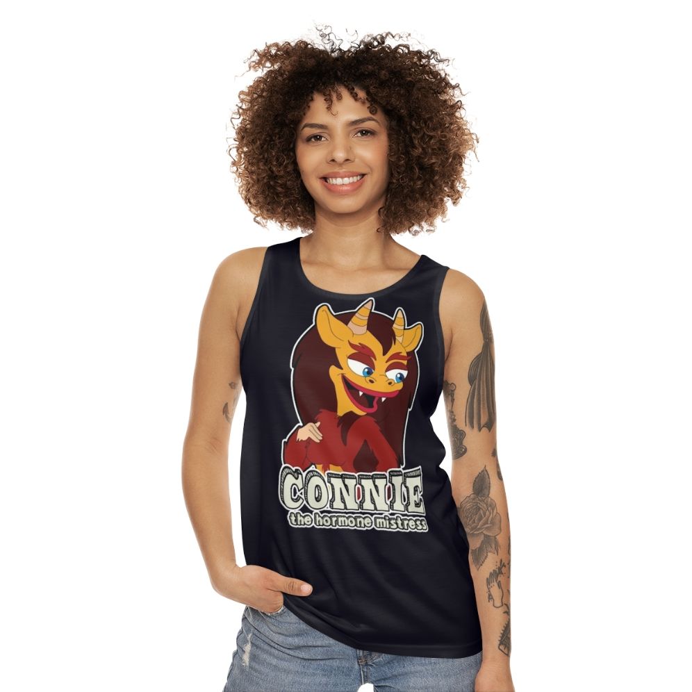 Big Mouth Hormone Monster Unisex Tank Top - women