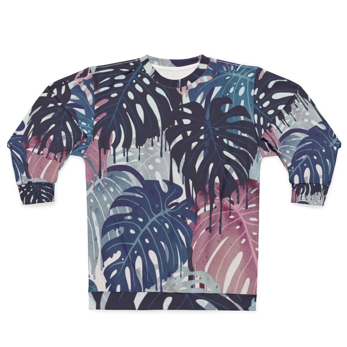 Monstera Melt Tropical Sweatshirt