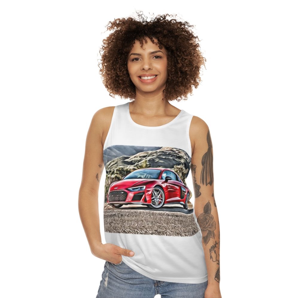 Audi R8 Unisex Tank Top - women