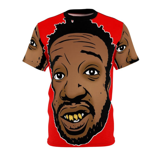 Vintage-style t-shirt featuring the iconic Old Dirty Bastard hip-hop artist