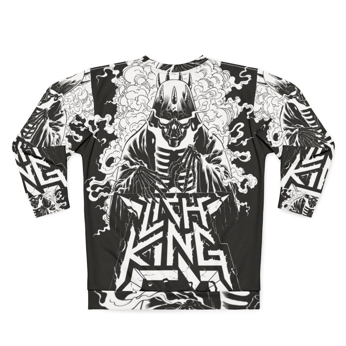 Lich King Nucleomancer Thrash Metal Sweatshirt - Back