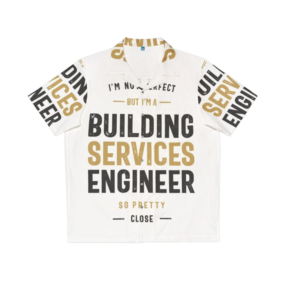 Building Services Engineer Hawaiian Shirt with Hawaii-Inspired Pattern