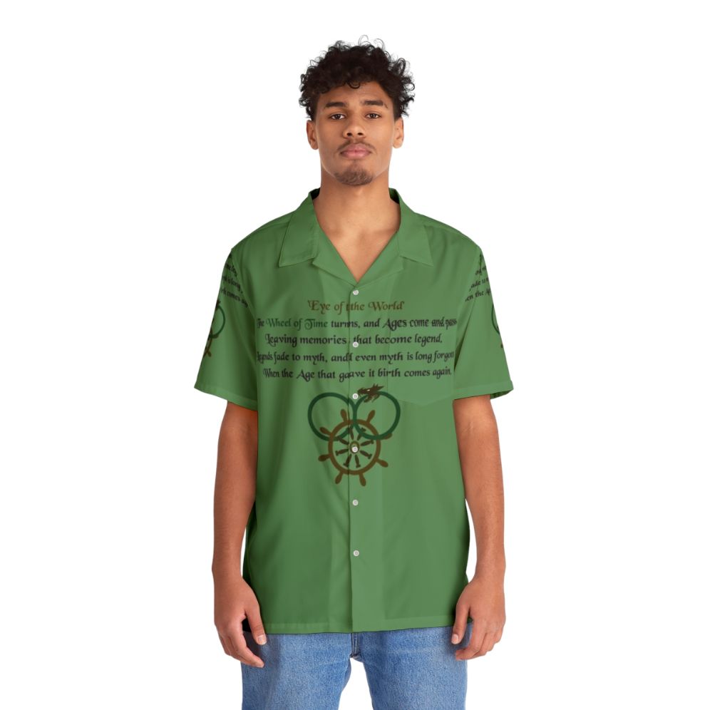 Wheel of Time Fantasy Hawaiian Shirt - People Front