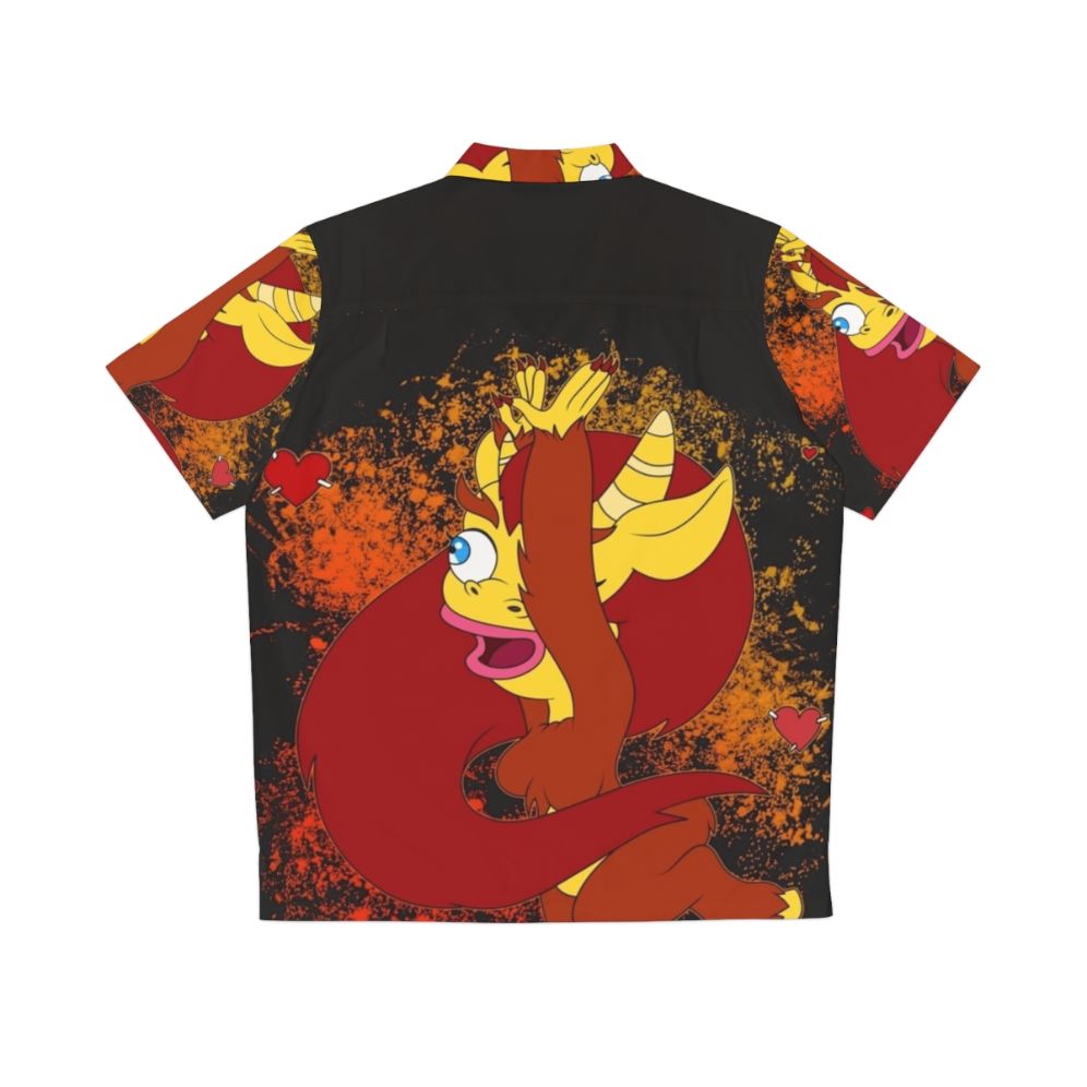 Big Mouth Connie Dance Hawaiian Shirt 2 with Guns and Weapons - Back