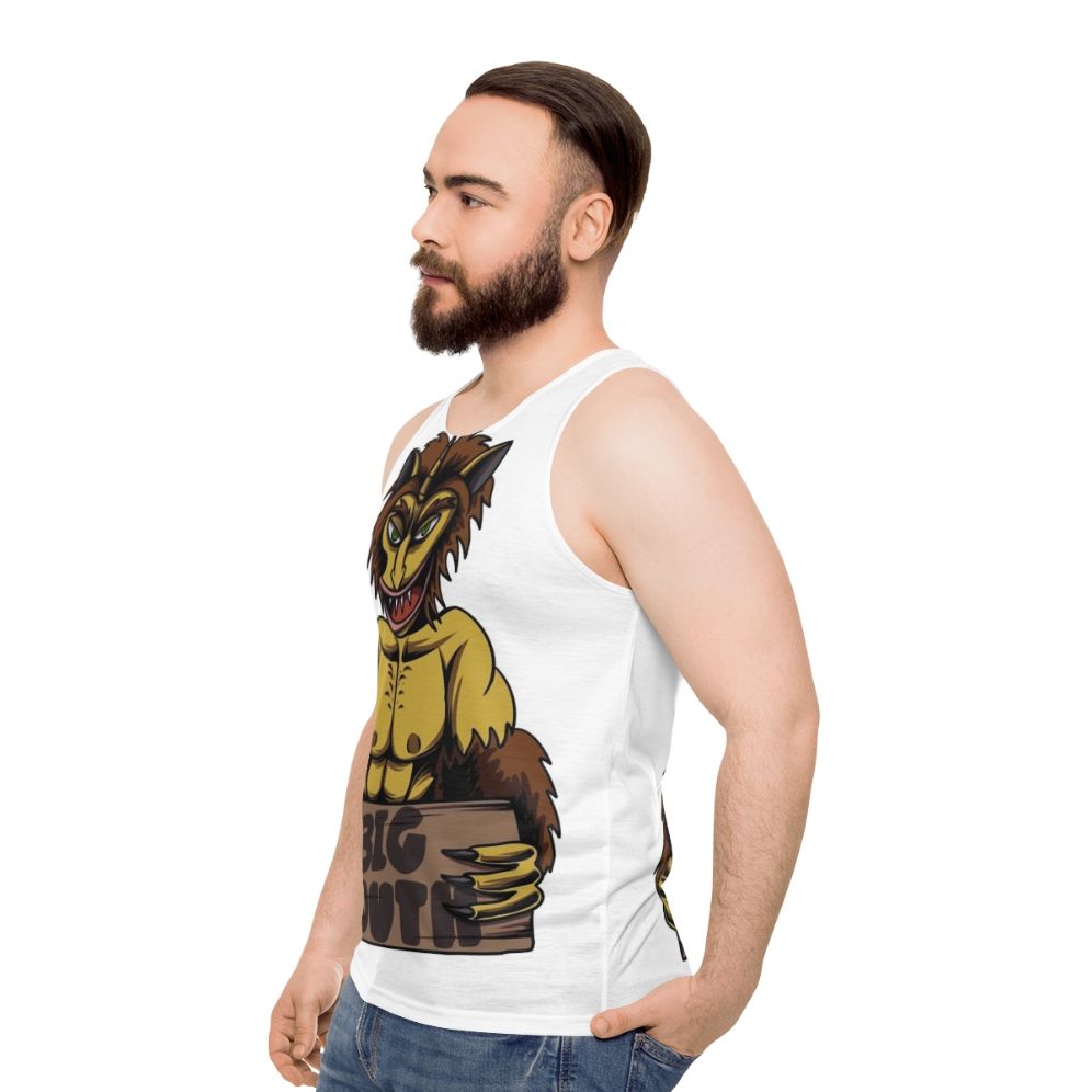 Big Mouth Netflix Unisex Tank Top - men side